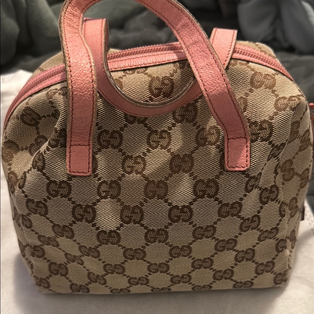Gucci Beige and Pink Women's Bag